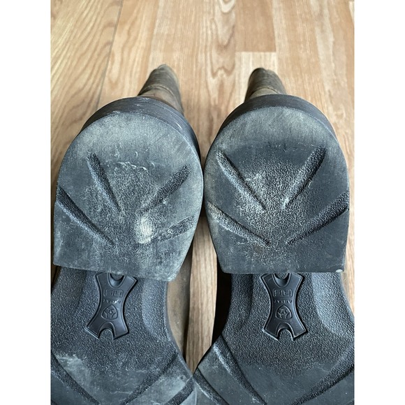 Ariat Boots Mens Sz 9.5 D Rambler Patriot Brown Flag 10029692 Western Cowboy - Picture 12 of 13